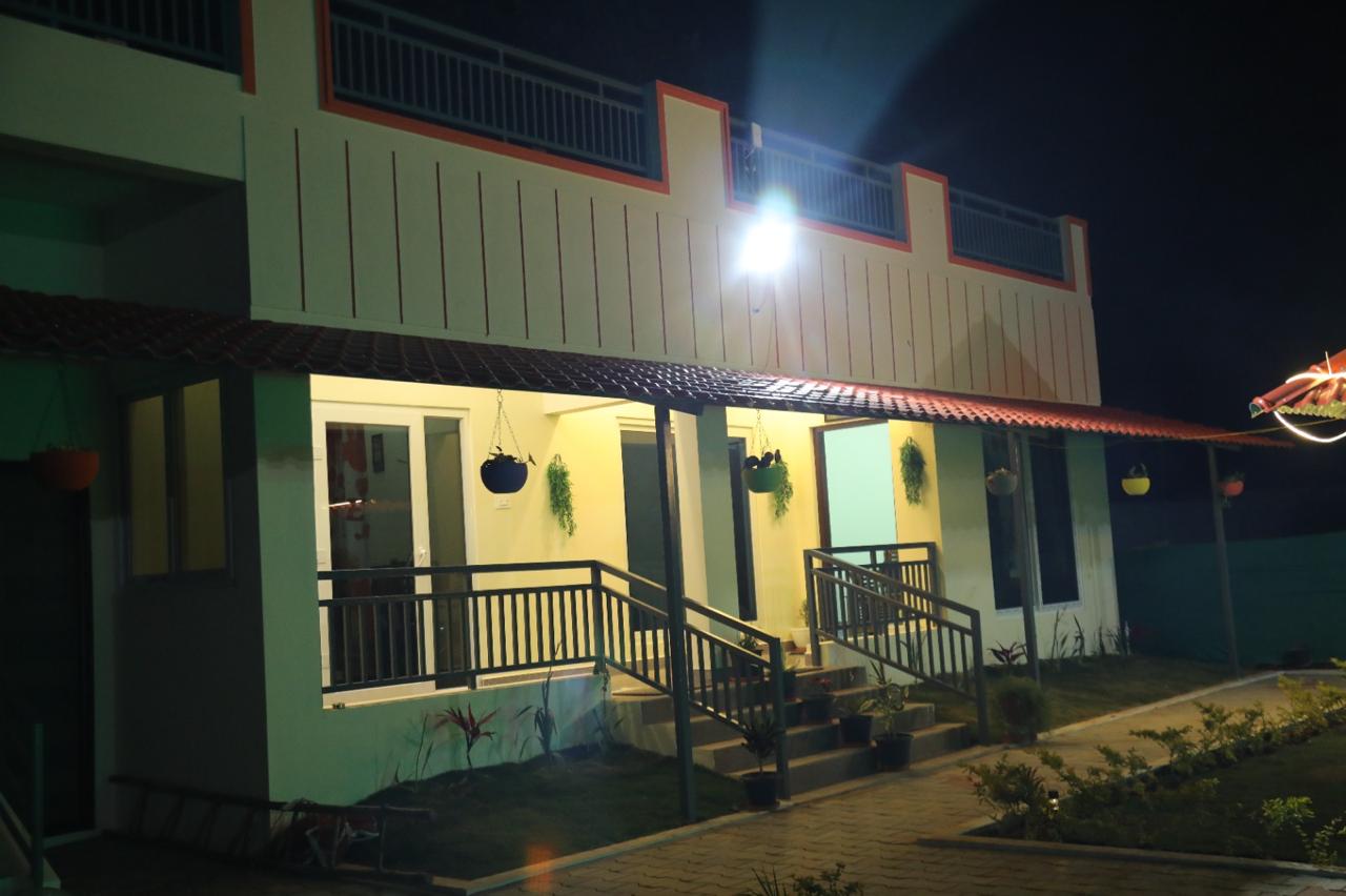 Cottage Exterior (Night View)